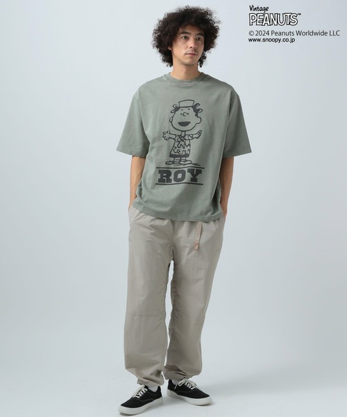 SNOOPY ＆ FRIENDS meets BAYFLOW USED風Tシャツ BAYFLOWからスヌーピーデザインのカラバリ豊富な新作Tシャツが