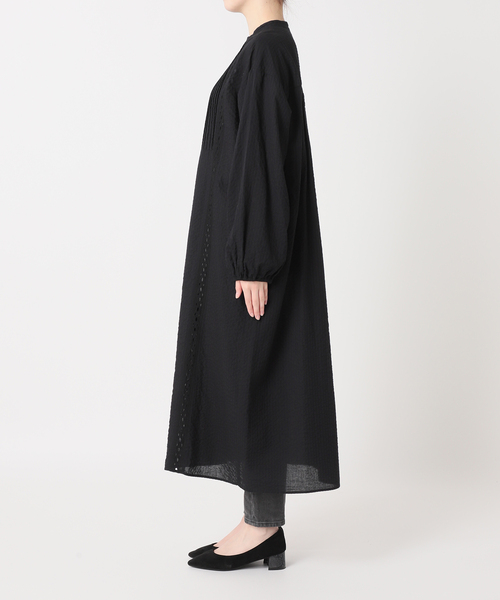 JOURNAL STANDARD relume（ジャーナルスタンダード　レリューム）の「エンブロイダリーレースワンピース（シャツワンピース・レディース・ブラック/ホワイト・FREE）」の20枚目の写真