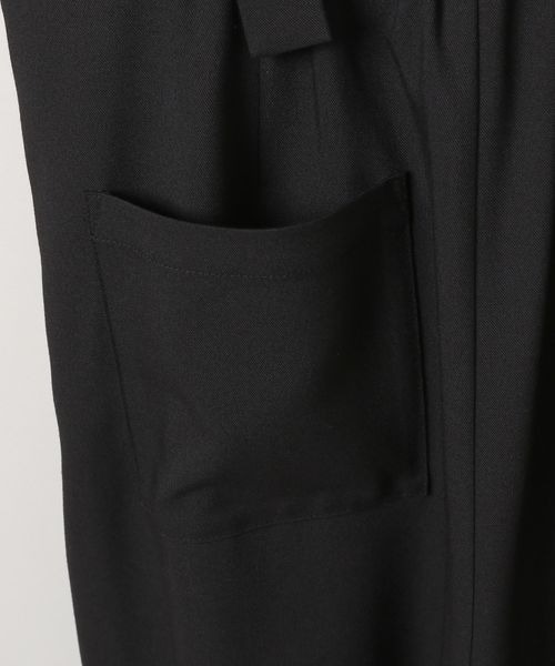 eL（エル）の「【eL】Back Open Wide Salopette/113188（サロペット/オーバーオール・レディース・ブラック/グレー・FREE）」の12枚目の写真