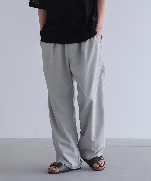 n'OrLABEL（ノアールレーベル）の「【機能素材】『冷感イージーパンツ』（その他パンツ・メンズ・ブラック/ネイビー/ライトグレー・M/L/XL）」の2枚目の写真