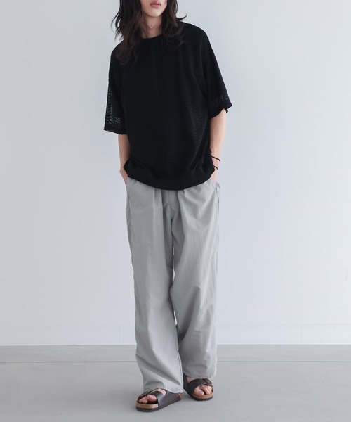 n'OrLABEL（ノアールレーベル）の「【機能素材】『冷感イージーパンツ』（その他パンツ・メンズ・ブラック/ネイビー/ライトグレー・M/L/XL）」の9枚目の写真