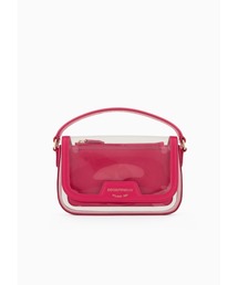 EMPORIO ARMANI | 【エンポリオ アルマーニ】ミニバッグ PVC製 チェーンショルダーストラップ付き(ショルダーバッグ)
