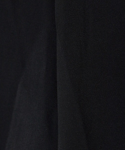 Chick（チック）の「▲ラップワイドスラックス（スラックス・レディース・ブラック/チャコール・M）」の10枚目の写真