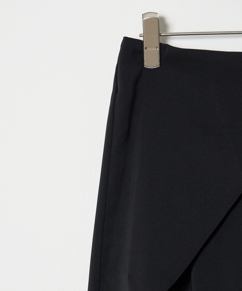 Chick（チック）の「▲ラップワイドスラックス（スラックス・レディース・ブラック/チャコール・M）」の15枚目の写真