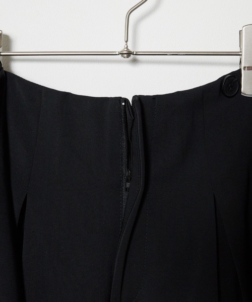 Chick（チック）の「▲ラップワイドスラックス（スラックス・レディース・ブラック/チャコール・M）」の12枚目の写真