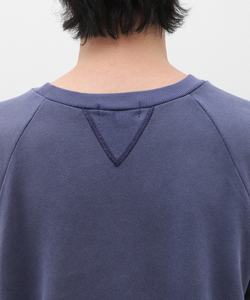 JOURNAL STANDARD relume(ジャーナルスタンダード レリューム)の「HANTEX/ハンテックス ナンバリングプリント ショートスリーブスウェット(Tシャツ/カットソー・メンズ・ブラックミックス/コバルトブルー・MEDIUM/LARGE)」の4枚目の写真