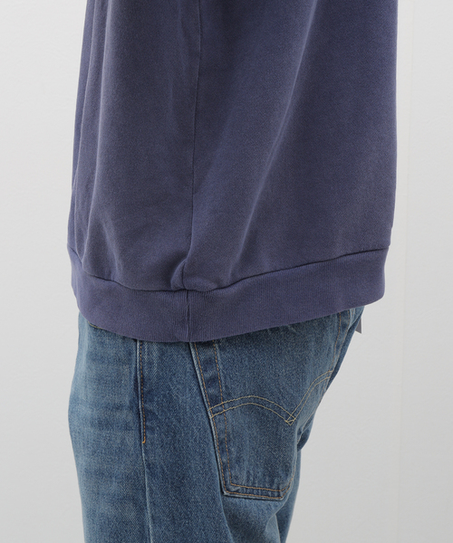 JOURNAL STANDARD relume(ジャーナルスタンダード レリューム)の「HANTEX/ハンテックス ナンバリングプリント ショートスリーブスウェット(Tシャツ/カットソー・メンズ・ブラックミックス/コバルトブルー・MEDIUM/LARGE)」の9枚目の写真