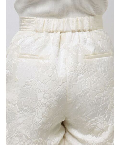 MERCURYDUO（マーキュリーデュオ）の「ジャガードショートパンツ（その他パンツ・レディース・アイボリー/ブラック・MEDIUM/SMALL）」の13枚目の写真