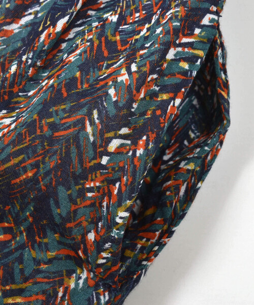 BeBe（ベベ）の「【お揃い】【DEVEAUX】グラフィックバンドカラーワンピース(90~160cm)（シャツワンピース・キッズ・グリーン系その他/イエロー系その他・100cm/110cm/150cm/130cm/120cm/140cm/90cm）」の10枚目の写真