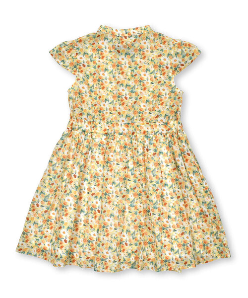 BeBe（ベベ）の「【お揃い】【DEVEAUX】グラフィックバンドカラーワンピース(90~160cm)（シャツワンピース・キッズ・グリーン系その他/イエロー系その他・100cm/110cm/150cm/130cm/120cm/140cm/90cm）」の14枚目の写真