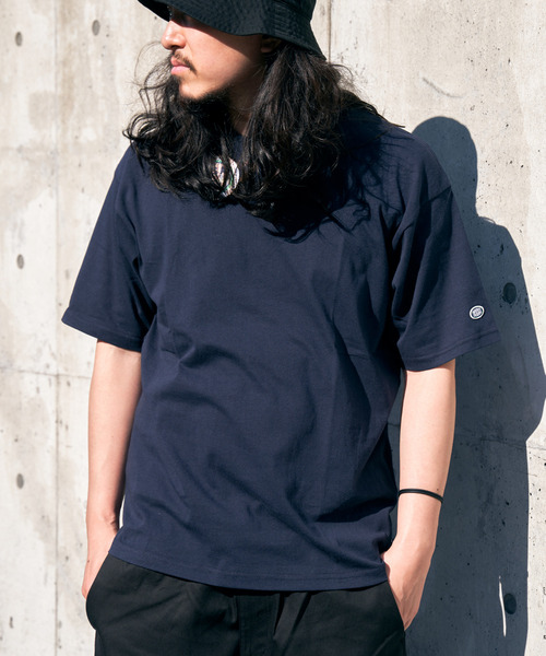 DISCUS ATHLETIC(ディスカス アスレチック)の「DISCUS ATHLETIC クルーTシャツ(Tシャツ/カットソー・メンズ・ネイビー/イエロー/ブルー/グレー/ブラック/グリーン/ライトグレー/ホワイト・M/LL/L)」の6枚目の写真