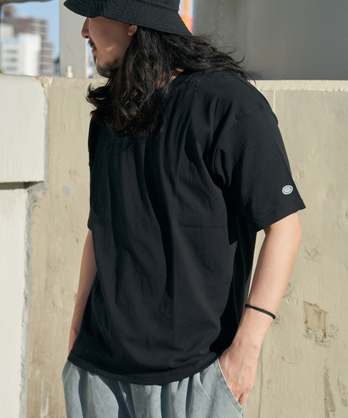 DISCUS ATHLETIC(ディスカス アスレチック)の「DISCUS ATHLETIC クルーTシャツ(Tシャツ/カットソー・メンズ・ネイビー/イエロー/ブルー/グレー/ブラック/グリーン/ライトグレー/ホワイト・M/LL/L)」の2枚目の写真
