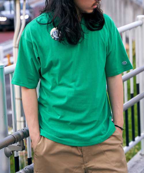 DISCUS ATHLETIC(ディスカス アスレチック)の「DISCUS ATHLETIC クルーTシャツ(Tシャツ/カットソー・メンズ・ネイビー/イエロー/ブルー/グレー/ブラック/グリーン/ライトグレー/ホワイト・M/LL/L)」の13枚目の写真