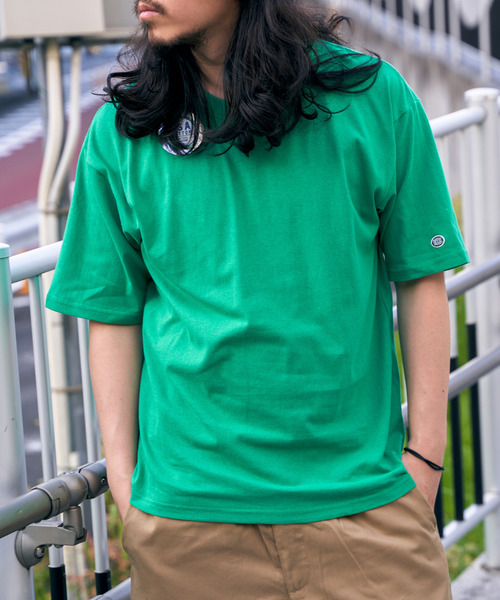DISCUS ATHLETIC(ディスカス アスレチック)の「DISCUS ATHLETIC クルーTシャツ(Tシャツ/カットソー・メンズ・ネイビー/イエロー/ブルー/グレー/ブラック/グリーン/ライトグレー/ホワイト・M/LL/L)」の15枚目の写真