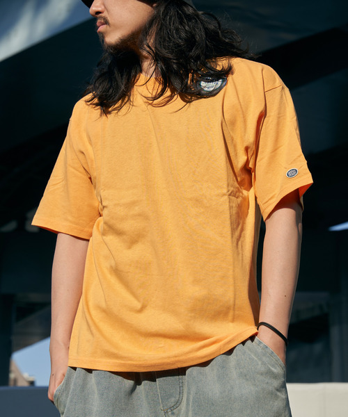 DISCUS ATHLETIC(ディスカス アスレチック)の「DISCUS ATHLETIC クルーTシャツ(Tシャツ/カットソー・メンズ・ネイビー/イエロー/ブルー/グレー/ブラック/グリーン/ライトグレー/ホワイト・M/LL/L)」の17枚目の写真