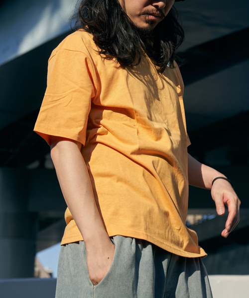 DISCUS ATHLETIC(ディスカス アスレチック)の「DISCUS ATHLETIC クルーTシャツ(Tシャツ/カットソー・メンズ・ネイビー/イエロー/ブルー/グレー/ブラック/グリーン/ライトグレー/ホワイト・M/LL/L)」の19枚目の写真