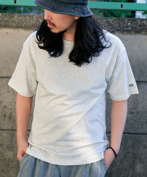 DISCUS ATHLETIC(ディスカス アスレチック)の「DISCUS ATHLETIC クルーTシャツ(Tシャツ/カットソー・メンズ・ネイビー/イエロー/ブルー/グレー/ブラック/グリーン/ライトグレー/ホワイト・M/LL/L)」の10枚目の写真