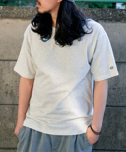 DISCUS ATHLETIC(ディスカス アスレチック)の「DISCUS ATHLETIC クルーTシャツ(Tシャツ/カットソー・メンズ・ネイビー/イエロー/ブルー/グレー/ブラック/グリーン/ライトグレー/ホワイト・M/LL/L)」の11枚目の写真