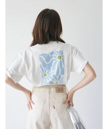 Ungrid | ニュアンスモチーフバックプリントTee(Tシャツ/カットソー)