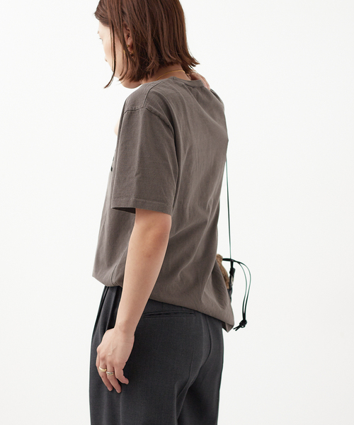 MIXTA(ミクスタ)の「《追加2》《別注》【MIXTA/ミクスタ】BALANCE CREW T-SHIRTS:Tシャツ(Tシャツ/カットソー・レディース・アイボリー/ブラック・MEDIUM)」の7枚目の写真