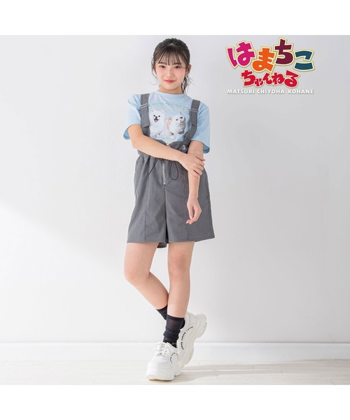 ZIDDY（ジディ）の「【はまちこちゃんねる×ZIDDY】ラテ＆ポテTシャツ