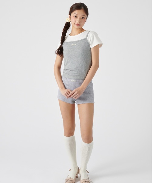 FCMM（エフシーエムエム）の「FCMM BASIC CAMISOLE/エフシーエムエムベーシックキャミソール（キャミソール・レディース・ブラック/グレー/ホワイト・SMALL/MEDIUM）」の8枚目の写真