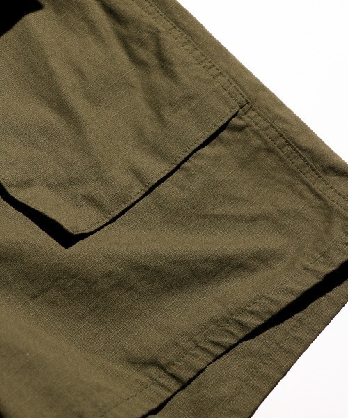 MILITARY(ミリタリー)の「【U.S MILITARYユーエスミリタリー 】 US MADE RIPSTOP MILITARY SHORT PANTS リップストップミリタリーショーツ(その他パンツ・メンズ・カーキ/オリーブ・34inch/30inch/32inch)」の5枚目の写真