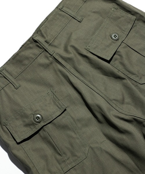 MILITARY(ミリタリー)の「【U.S MILITARYユーエスミリタリー 】 US MADE RIPSTOP MILITARY SHORT PANTS リップストップミリタリーショーツ(その他パンツ・メンズ・カーキ/オリーブ・34inch/30inch/32inch)」の6枚目の写真