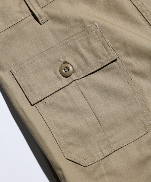 MILITARY(ミリタリー)の「【U.S MILITARYユーエスミリタリー 】 US MADE RIPSTOP MILITARY SHORT PANTS リップストップミリタリーショーツ(その他パンツ・メンズ・カーキ/オリーブ・34inch/30inch/32inch)」の14枚目の写真