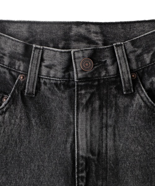 セール】WEGO/サイドスリットデニムストレートパンツ（デニムパンツ