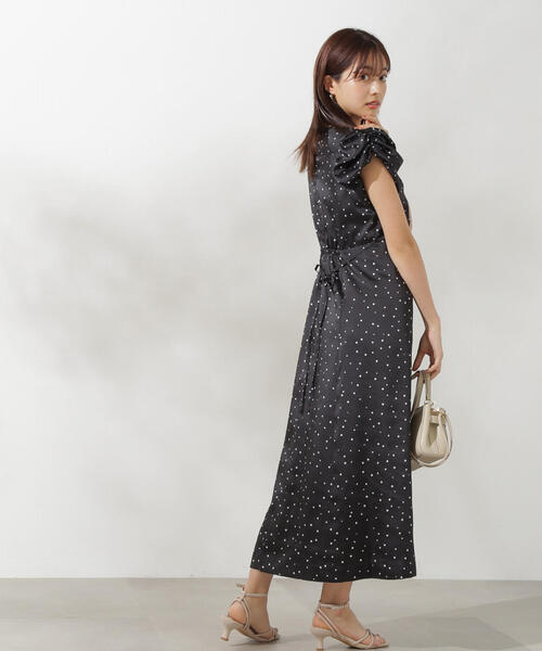 PROPORTION BODY DRESSING（プロポーションボディドレッシング）の「バルーンチューリップ袖ドットワンピース / 1214240702（ワンピース・レディース・ブラウン系その他/ブラック系その他・MEDIUM/SMALL）」の9枚目の写真