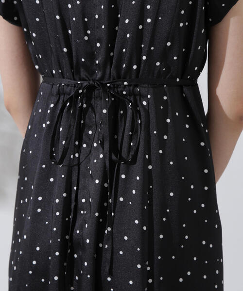 PROPORTION BODY DRESSING（プロポーションボディドレッシング）の「バルーンチューリップ袖ドットワンピース / 1214240702（ワンピース・レディース・ブラウン系その他/ブラック系その他・MEDIUM/SMALL）」の3枚目の写真