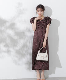 PROPORTION BODY DRESSING | バルーンチューリップ袖ドットワンピース / 1214240702(ワンピース)