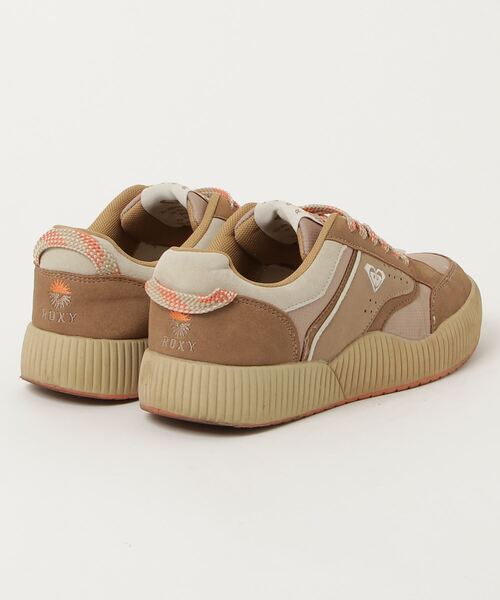 ROXY(ロキシー)の「ローカットスニーカー(スニーカー・レディース・ベージュ・24.5cm)」の2枚目の写真