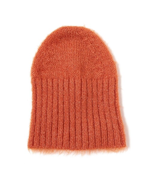 こども ビームス(コドモビームス)の「【別注】LOGAN Knitting Mills / モヘア ニットキャップ 2024(ニットキャップ/ビーニー・キッズ・ベージュ/オレンジ・ONE SIZE)」の10枚目の写真