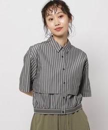 niko and... | ウエストゴムレイヤードシャツ(シャツ/ブラウス)