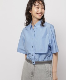 niko and... | ウエストゴムレイヤードシャツ(シャツ/ブラウス)