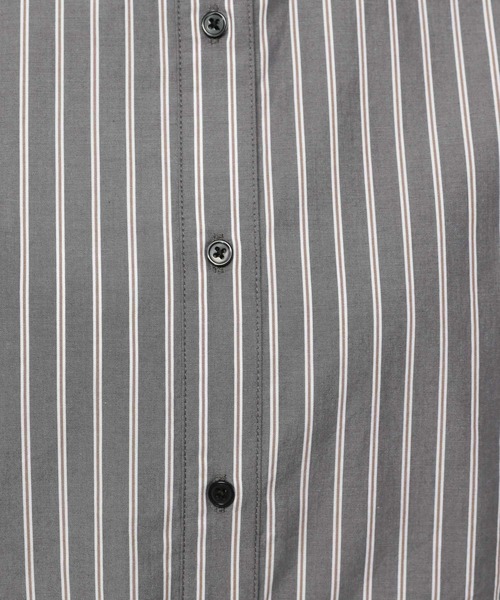 niko and...（ニコアンド）の「ウエストゴムレイヤードシャツ（シャツ/ブラウス・レディース・ライトブルー/オフホワイト/チャコール・MEDIUM/LARGE）」の19枚目の写真