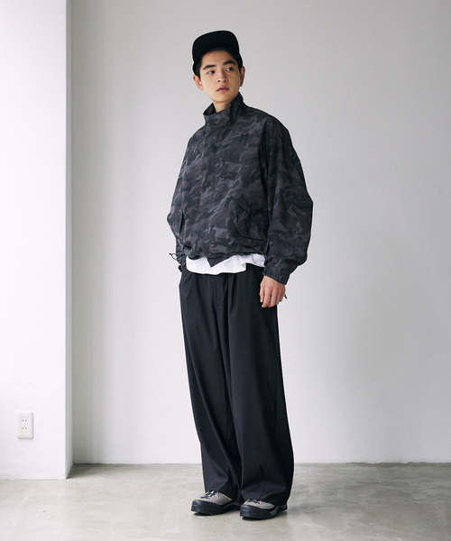 JOURNAL STANDARD   T/R モダン ワイドスラックス  黒 L JOURNAL STANDARD｜TRモダン ワイドスラックス | Rakuten