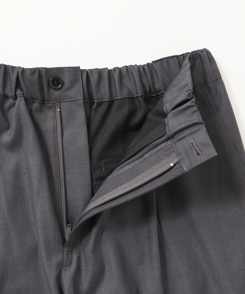 JOURNAL STANDARD(ジャーナルスタンダード)の「TRモダン ワイドスラックス(スラックス・メンズ・チャコールグレー/ブラック/ブラウン・LARGE/MEDIUM)」の9枚目の写真