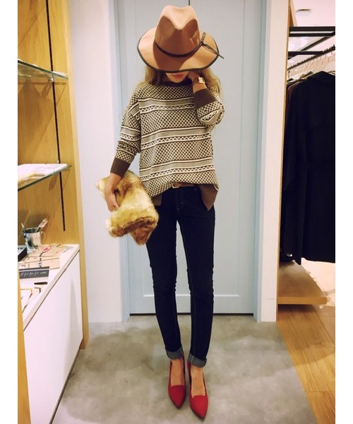 UNRELISH（アンレリッシュ）の「ｽｷﾆｰﾃﾞﾆﾑ（デニムパンツ・レディース・ライトブルー/ブラック/ネイビー・SMALL/X-SMALL/MEDIUM）」の3枚目の写真