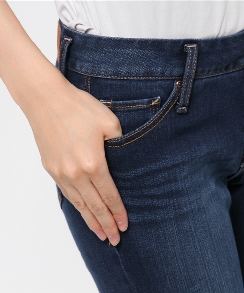 UNRELISH（アンレリッシュ）の「ｽｷﾆｰﾃﾞﾆﾑ（デニムパンツ・レディース・ライトブルー/ブラック/ネイビー・SMALL/X-SMALL/MEDIUM）」の16枚目の写真