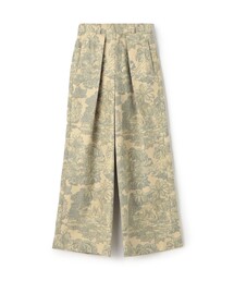 caban | CABaN サファリジャカード タックワイドパンツ(その他パンツ)