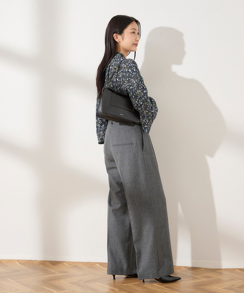 journal standard L'essage(ジャーナルスタンダードレサージュ)の「《追加》IPEKERDOT*フラワー/シアードットボウタイブラウス(シャツ/ブラウス・レディース・ブラック/ネイビー/ブラック系その他・FREE)」の17枚目の写真