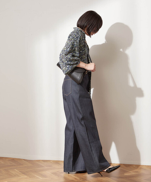 journal standard L'essage(ジャーナルスタンダードレサージュ)の「《追加》IPEKERDOT*フラワー/シアードットボウタイブラウス(シャツ/ブラウス・レディース・ブラック/ネイビー/ブラック系その他・FREE)」の22枚目の写真