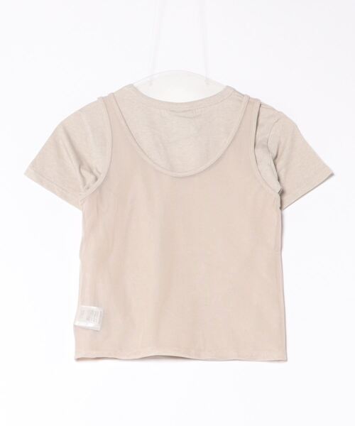 Midnight Move(ミッドナイトムーブ)の「Midnight Move/MESH SET T(Tシャツ/カットソー・レディース・ダークグレー/ピンク/ベージュ・FREE)」の21枚目の写真