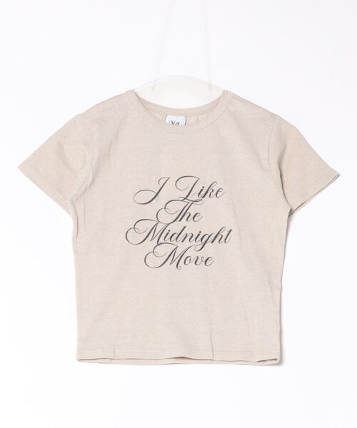 Midnight Move(ミッドナイトムーブ)の「Midnight Move/MESH SET T(Tシャツ/カットソー・レディース・ダークグレー/ピンク/ベージュ・FREE)」の22枚目の写真