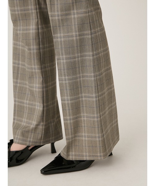 LILY BROWN（リリーブラウン）の「アタッチドプリーツスカートパンツ（スラックス・レディース・グレー/チェック/ダークネイビー・1/0）」の13枚目の写真