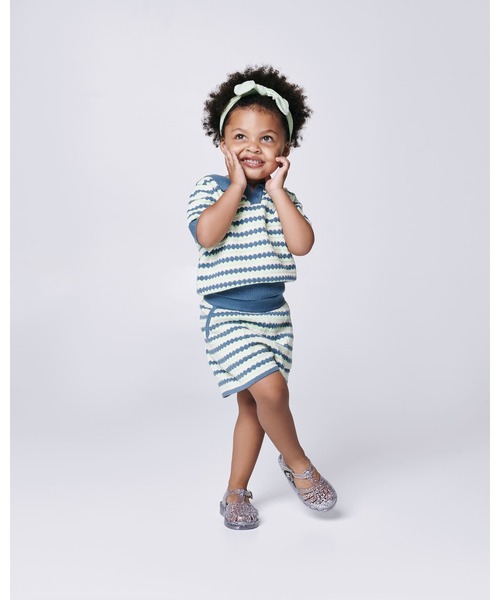 melissa(メリッサ)の「MINI MELISSA POSSESSION SHINY ELEMENTS BB(サンダル・キッズ・クリア/ピンク・22-23/25-26/27/24)」の4枚目の写真