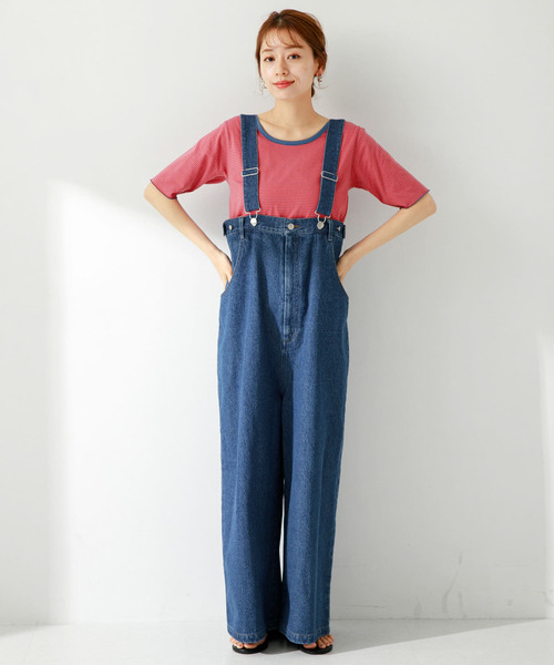 URBAN RESEARCH Sonny Label（アーバンリサーチサニーレーベル）の「マイクロボーダープルオーバー（Tシャツ/カットソー・レディース・レッド系その他/ブルー系その他/グリーン系その他・FREE）」の8枚目の写真